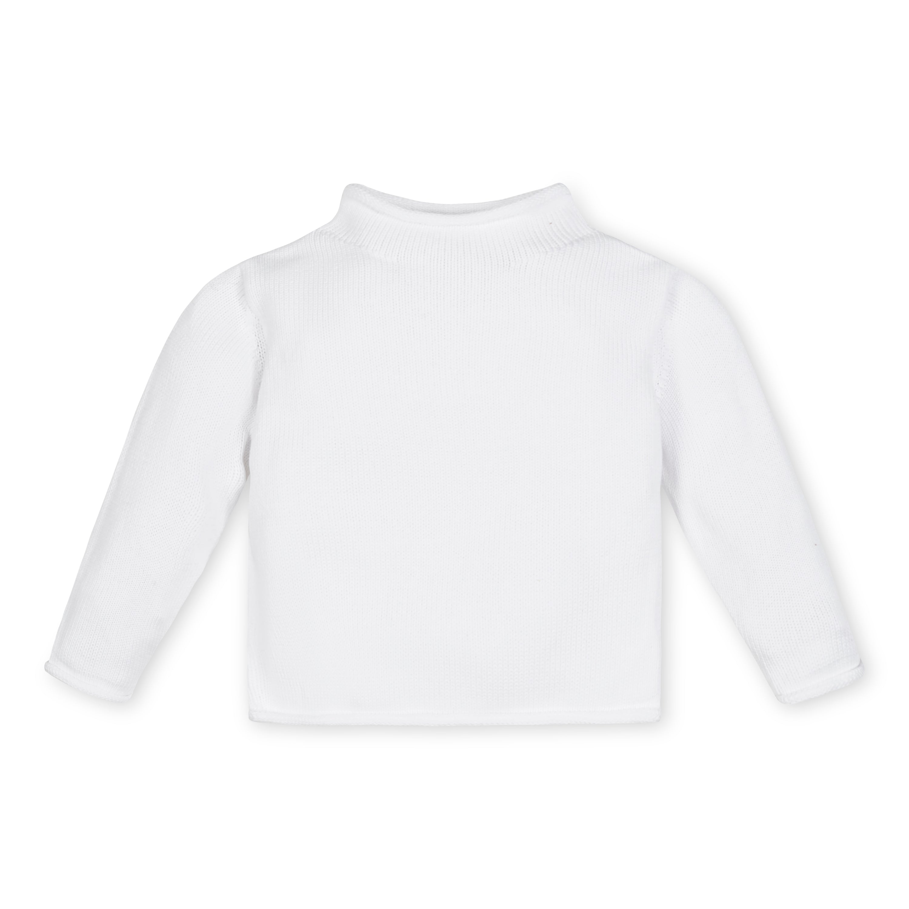 Rollneck Sweater White