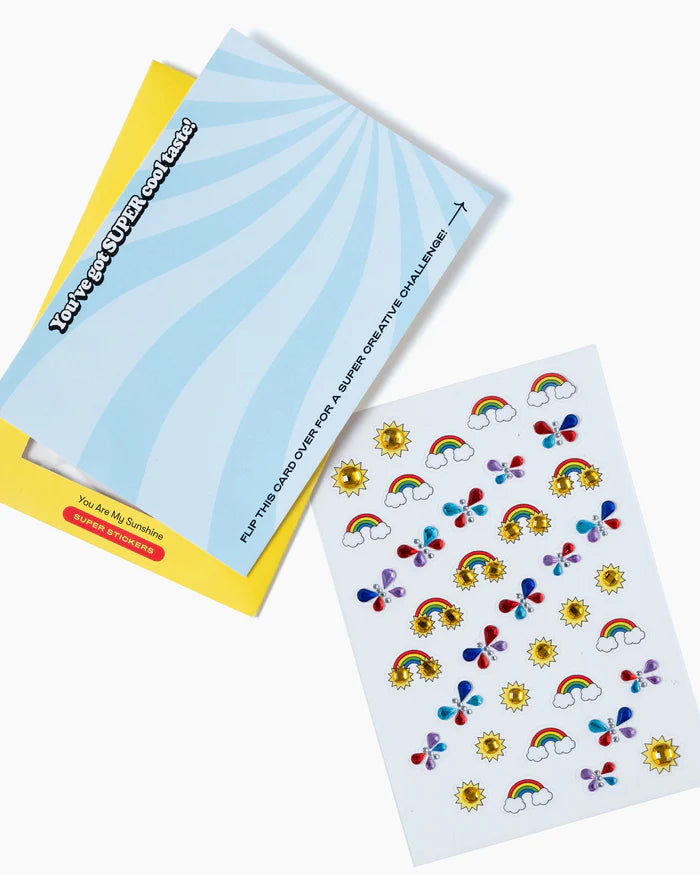 Super Sticker Sheet You Are My Sunshine