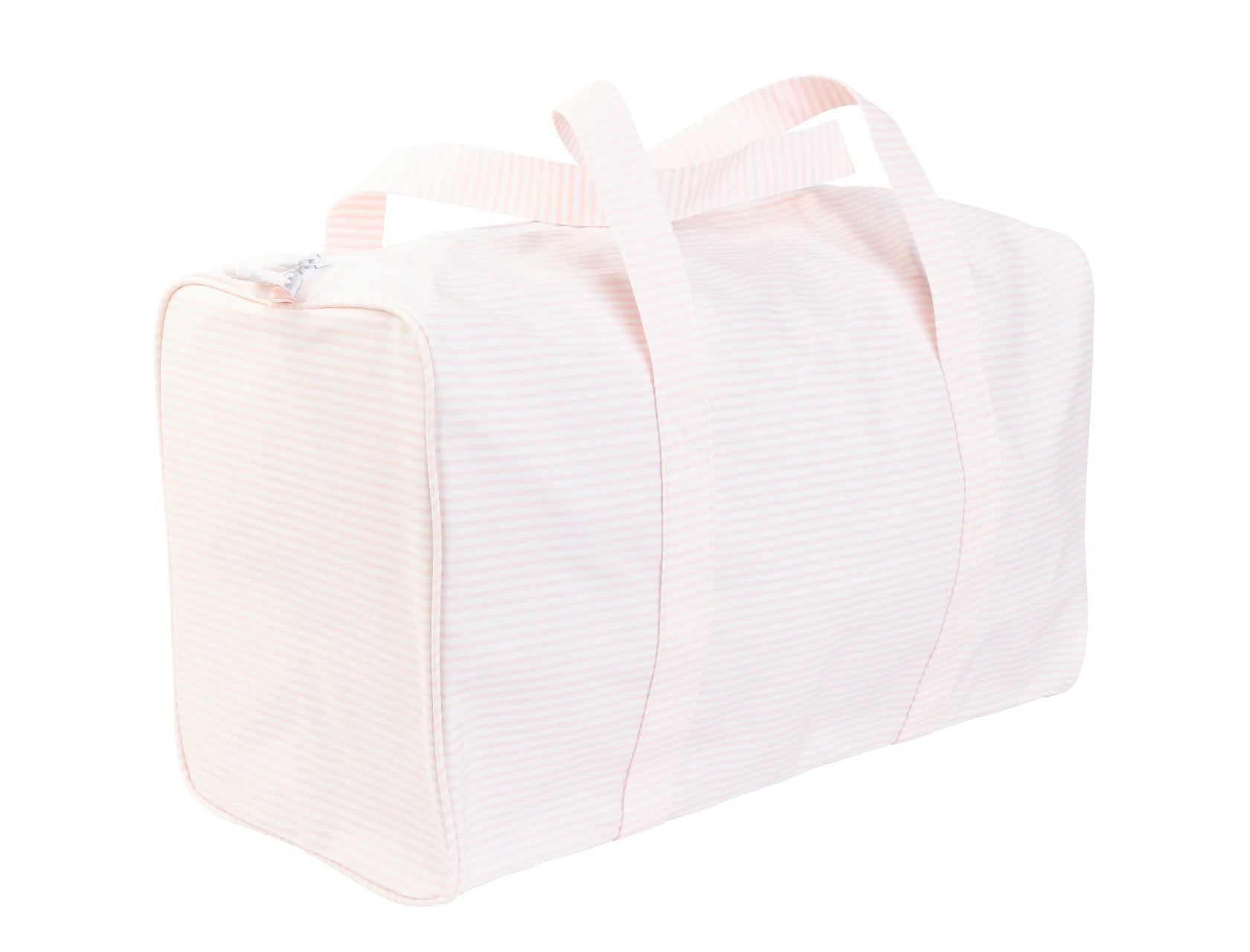 Duffle Bag Pink Mini Stripe