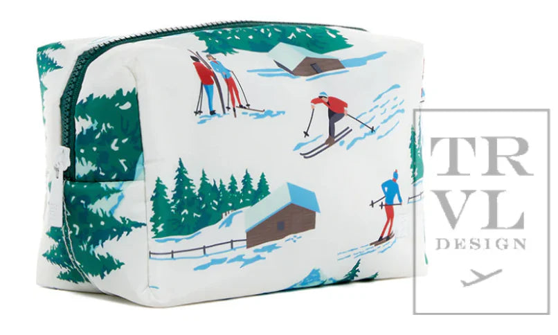 Luxe Ski Puffer Cosmetic Bag