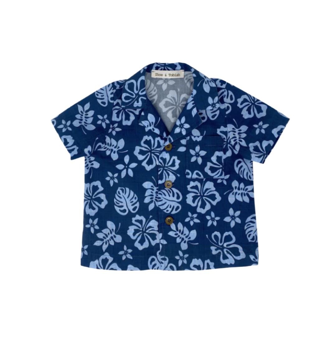 Hawaii Shirt in Indigo