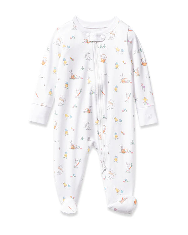 Baby's Pima Romper in Easter Frolic