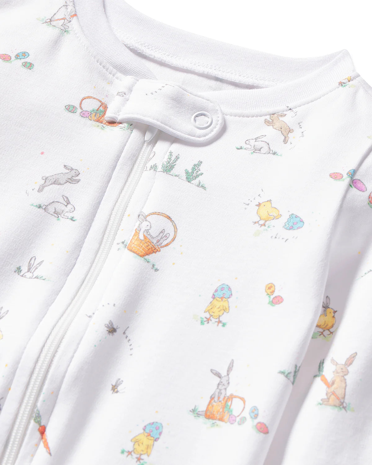 Baby's Pima Romper in Easter Frolic