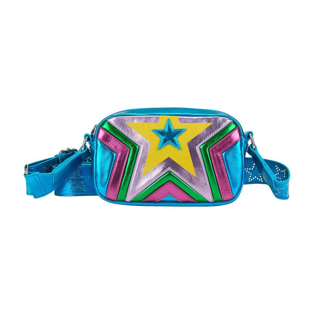 Girl Should3er Bag with Metallic Multicolor Details