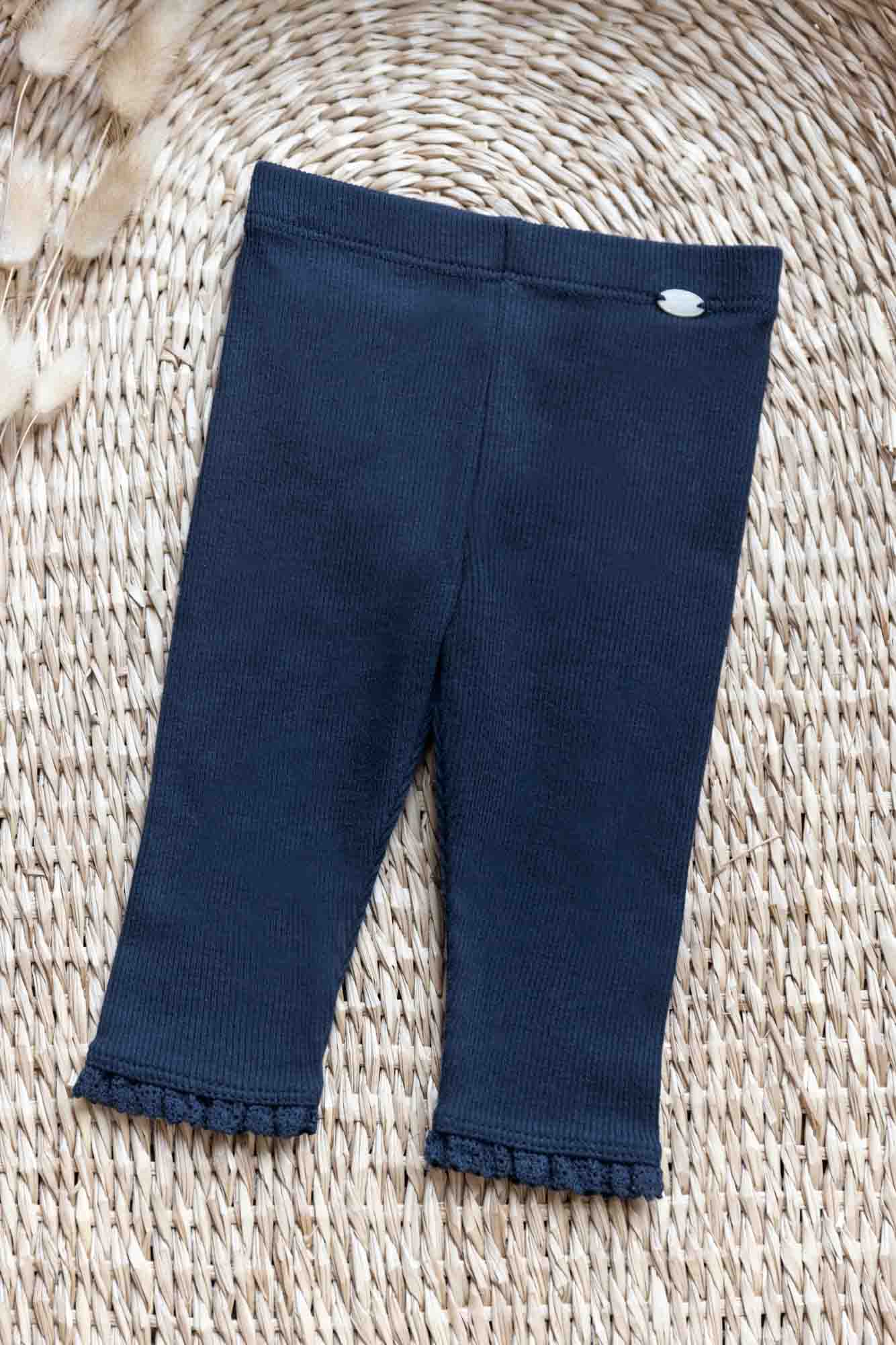 Navy Tartine Legging