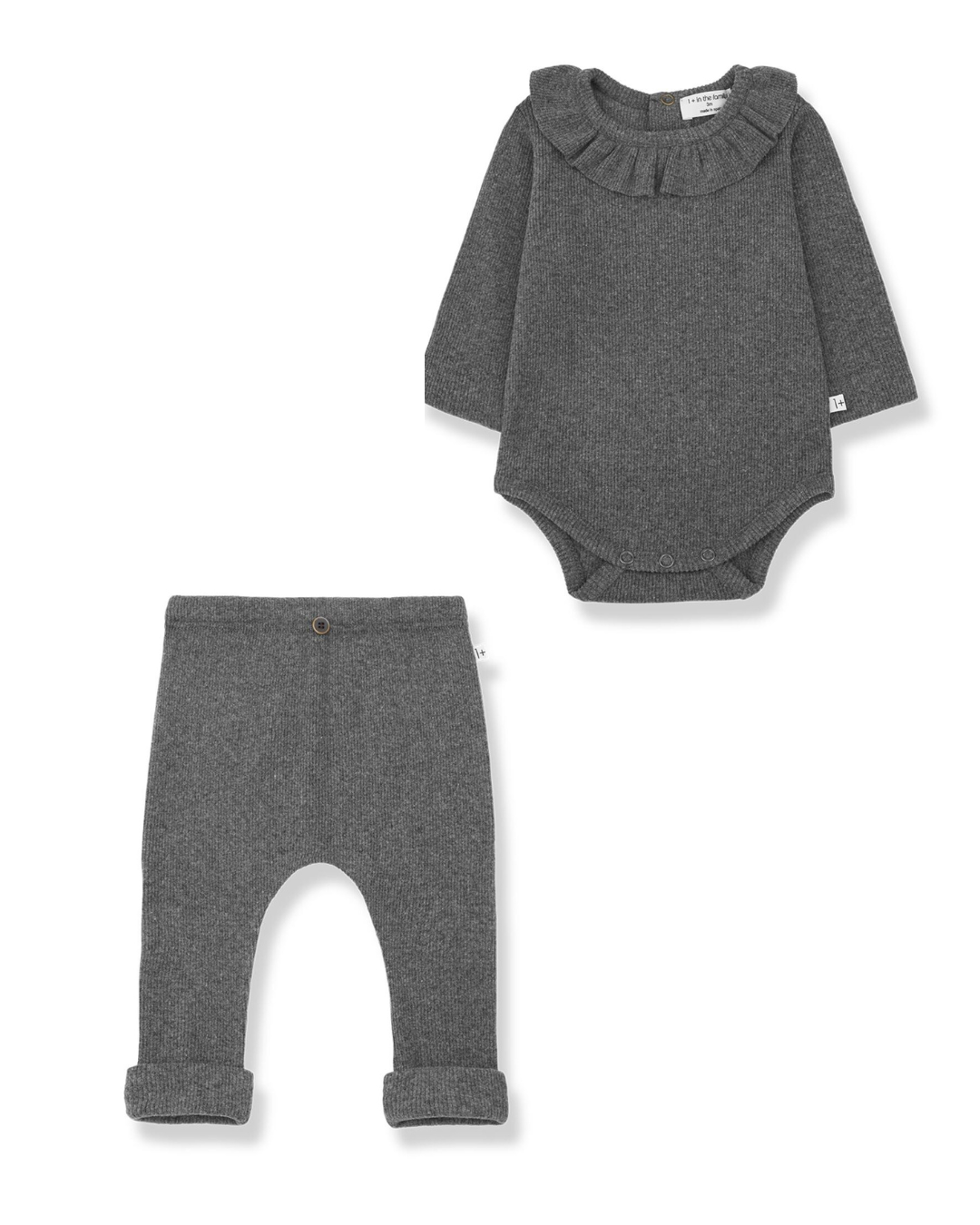 Vera/Marti Top and Bottom Set Grey