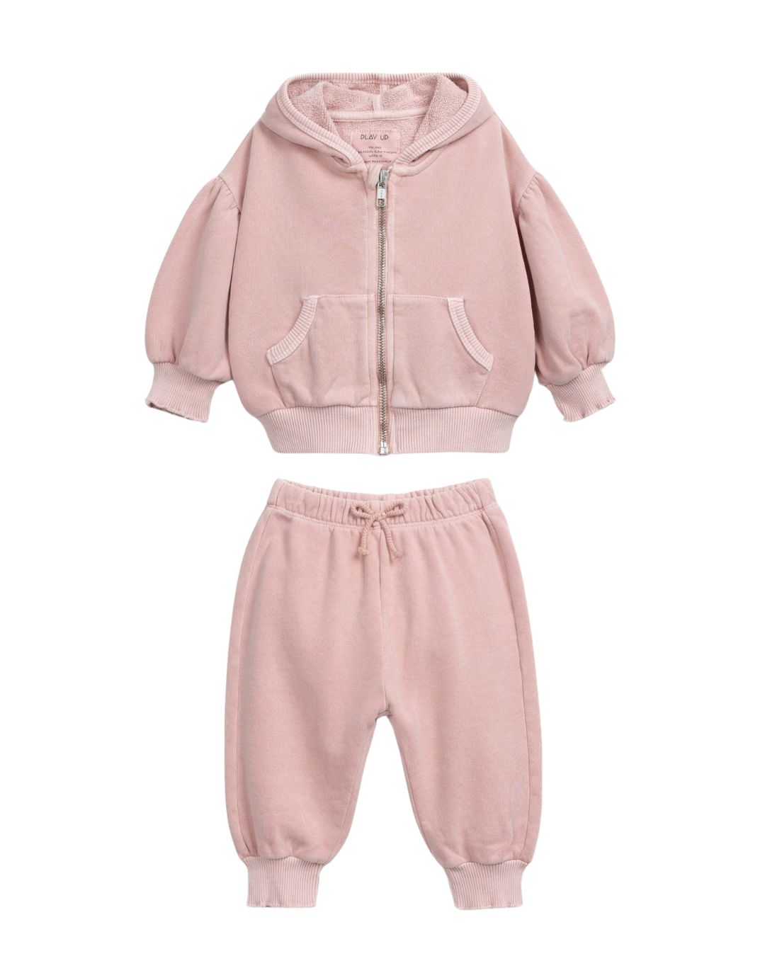 Pink Fleece Jacket and Pant