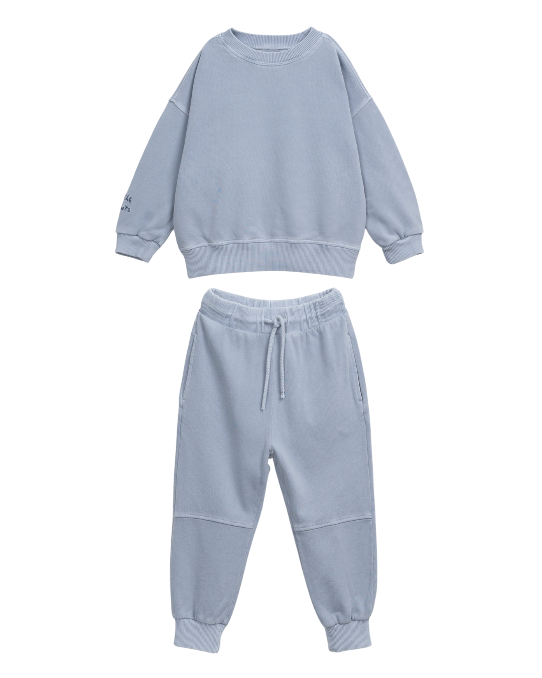 Kids Fleece Sweater and Pants Blue