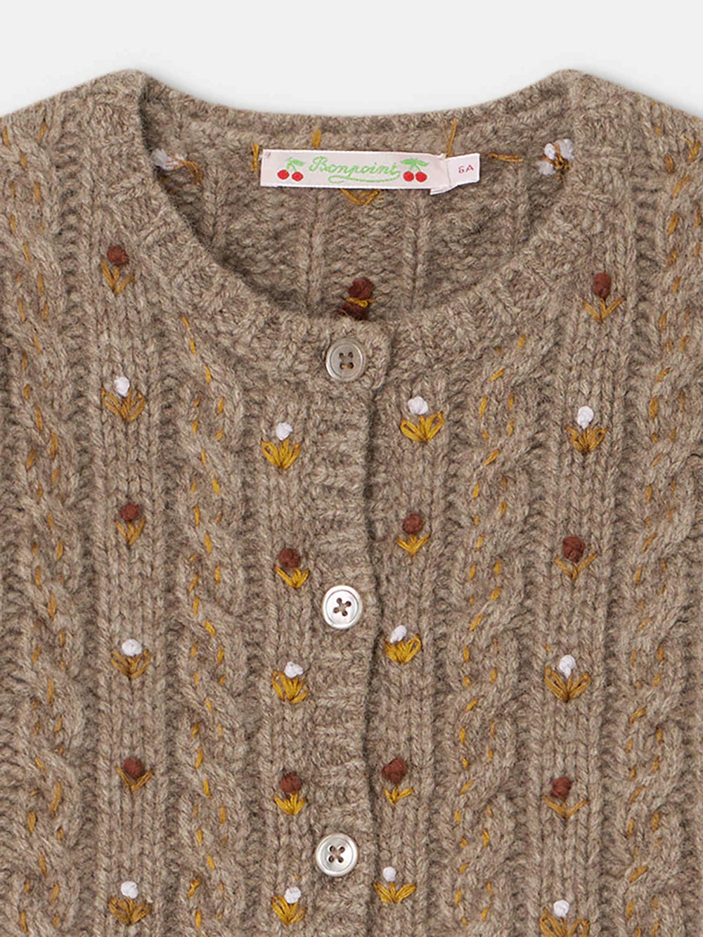 Cardigan Dallulah Praline Brown