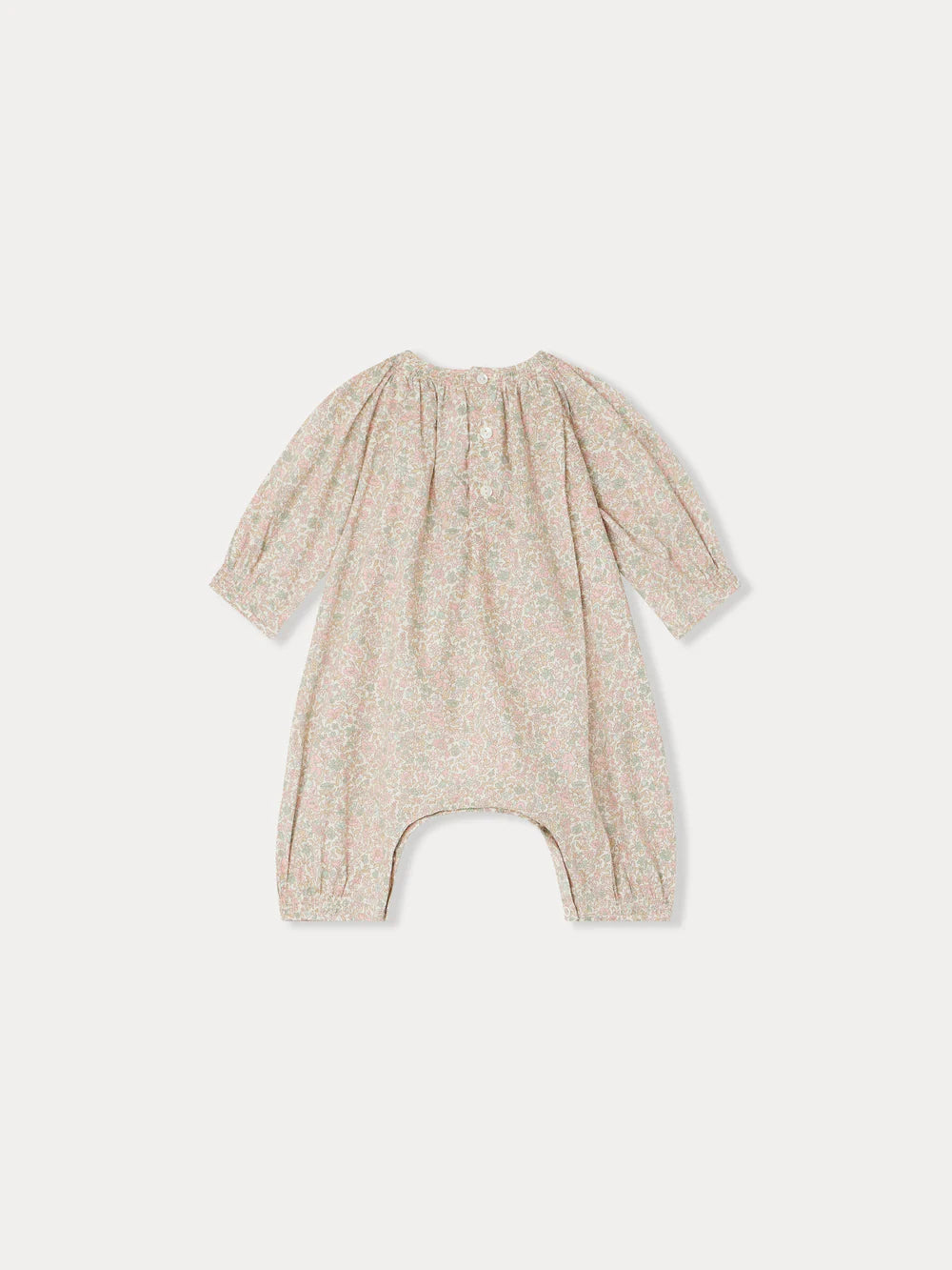 Luce Romper pink flowers