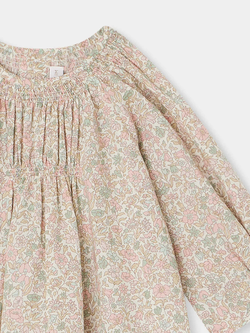 Luce Romper pink flowers