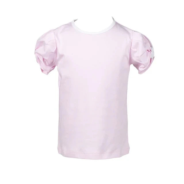 Pima Basic Twist Shirt Pink The Proper Peony