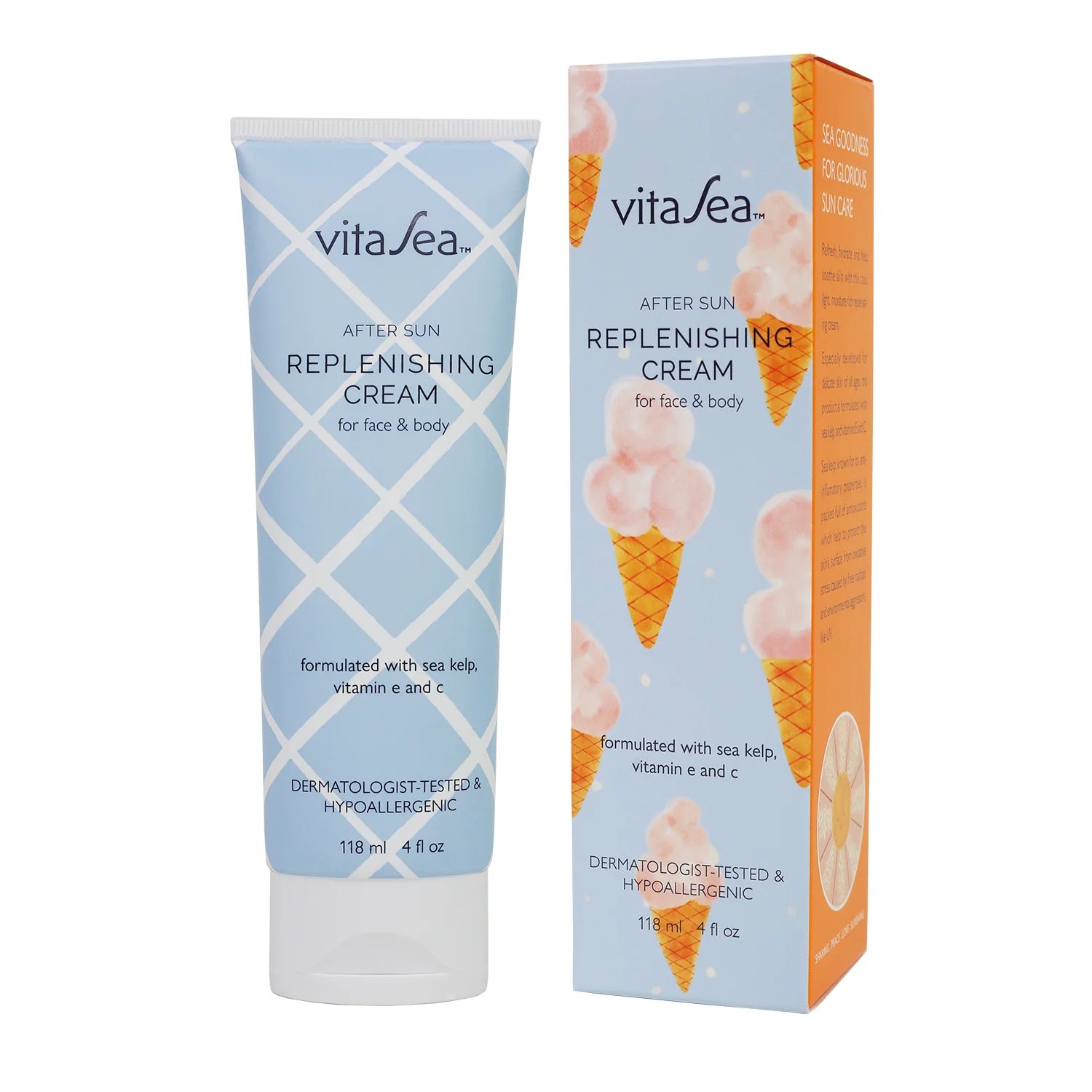 AFTER SUN REPLENISHING CREAM refresh, hydrate & soothe skin