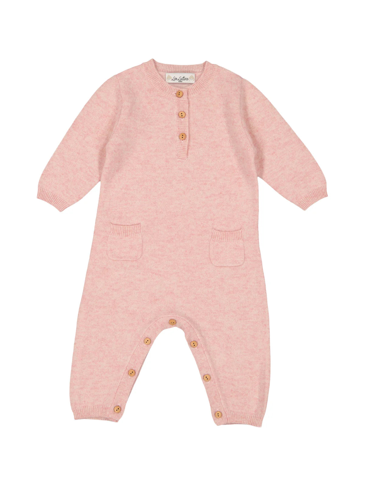 Cashmere Boris Overall in Pink