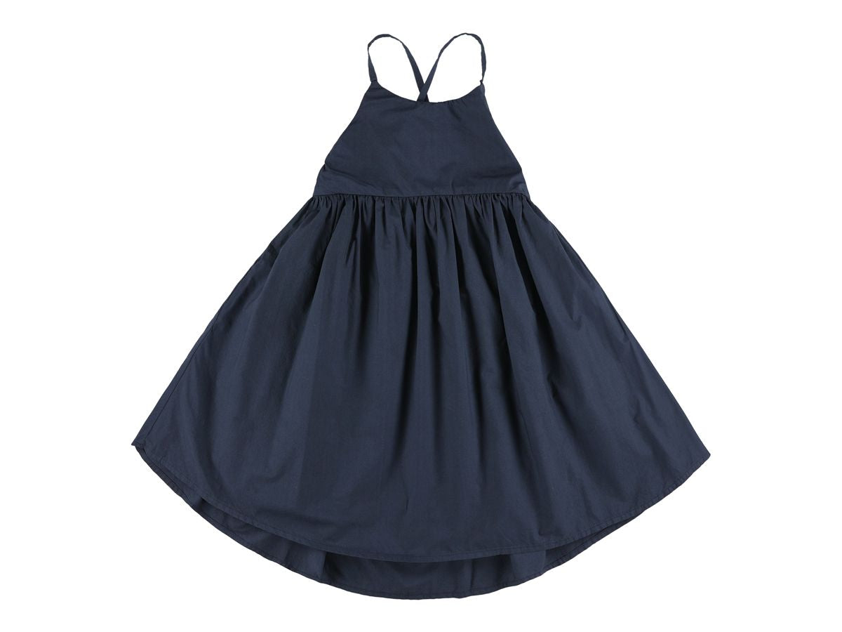 Morley Wave Navy Strapless Dress