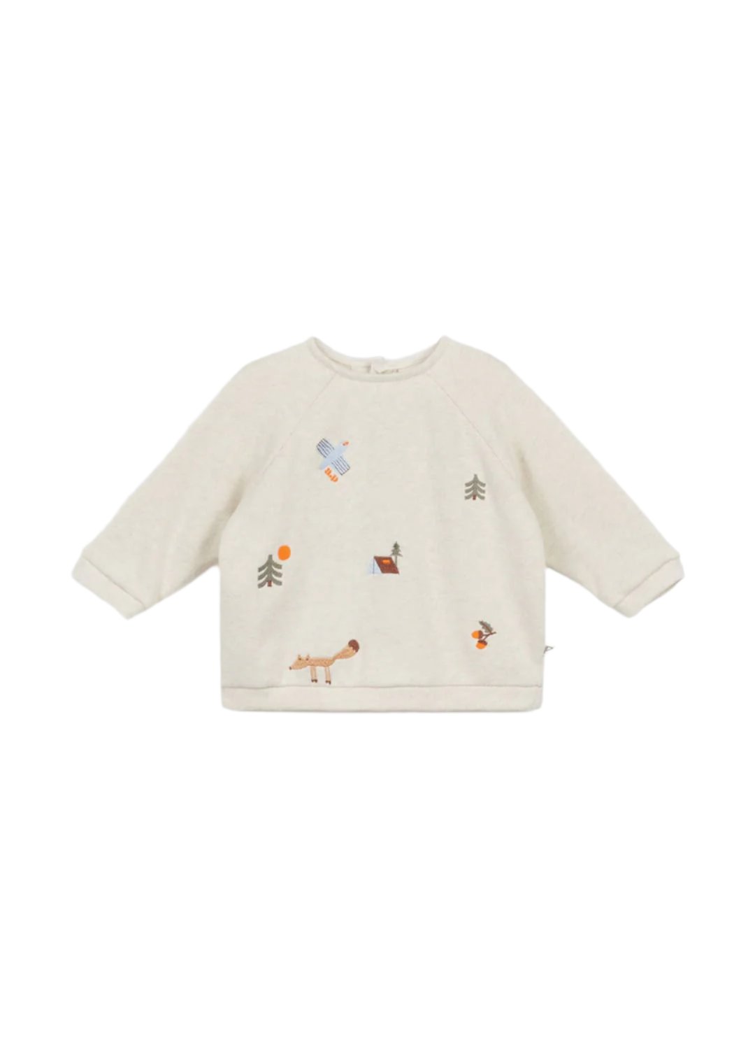 Ese Embroidered Baby Sweatshirt