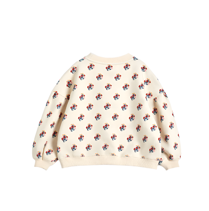 Mandy Sweatshirt Cream Flower