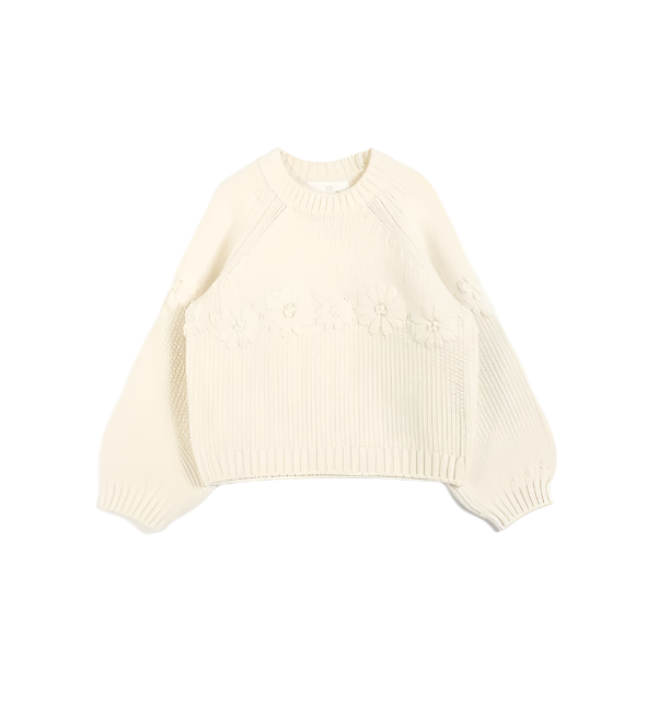 Olly Pullover White