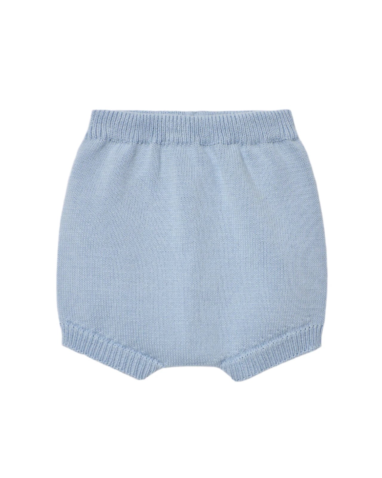 Sky Blue Short Knit Set