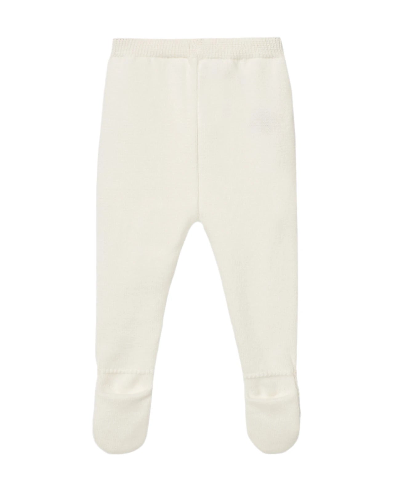 Girl Cream Knit Top and Pant Set