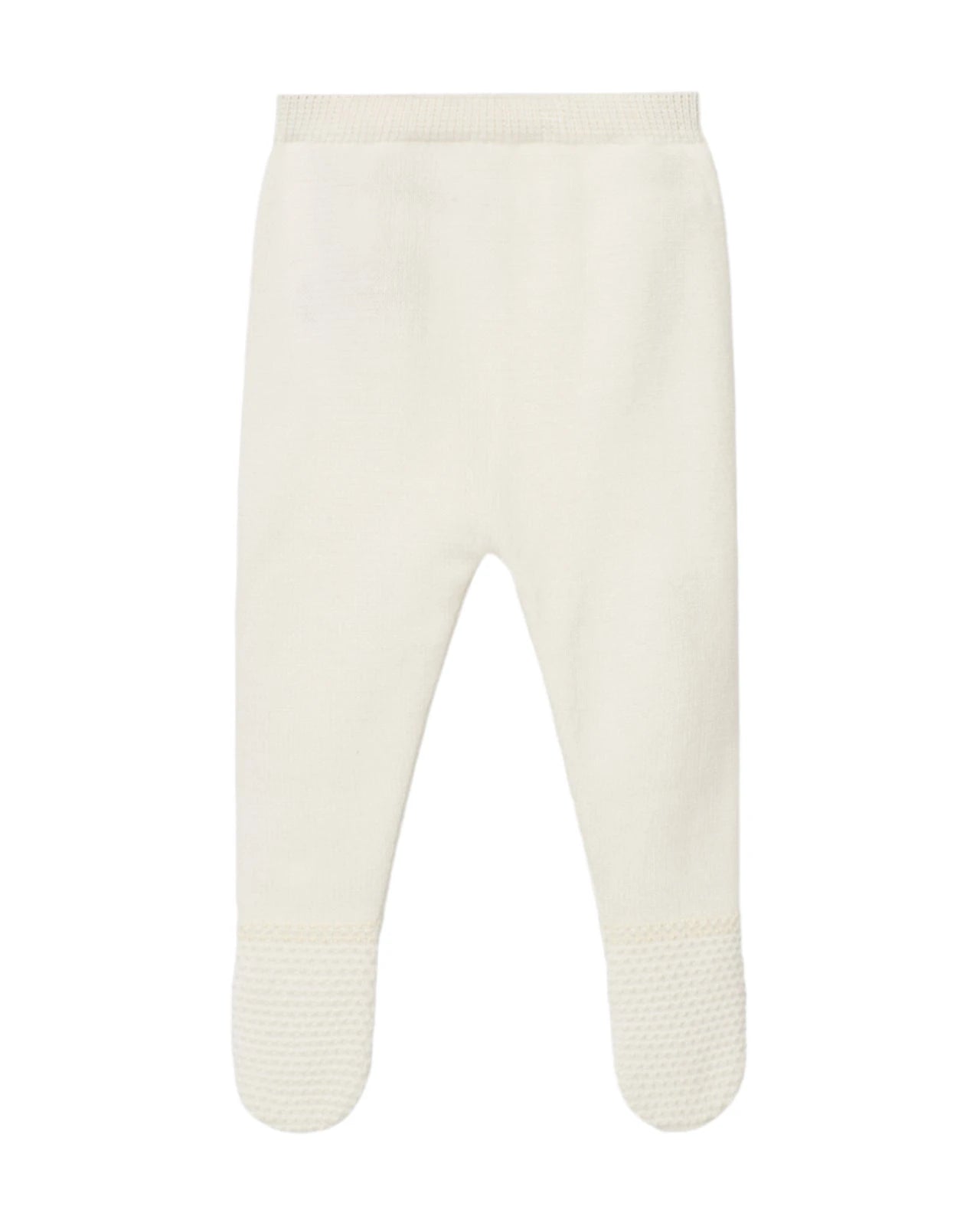 Girl Cream Knit Top and Pant Set