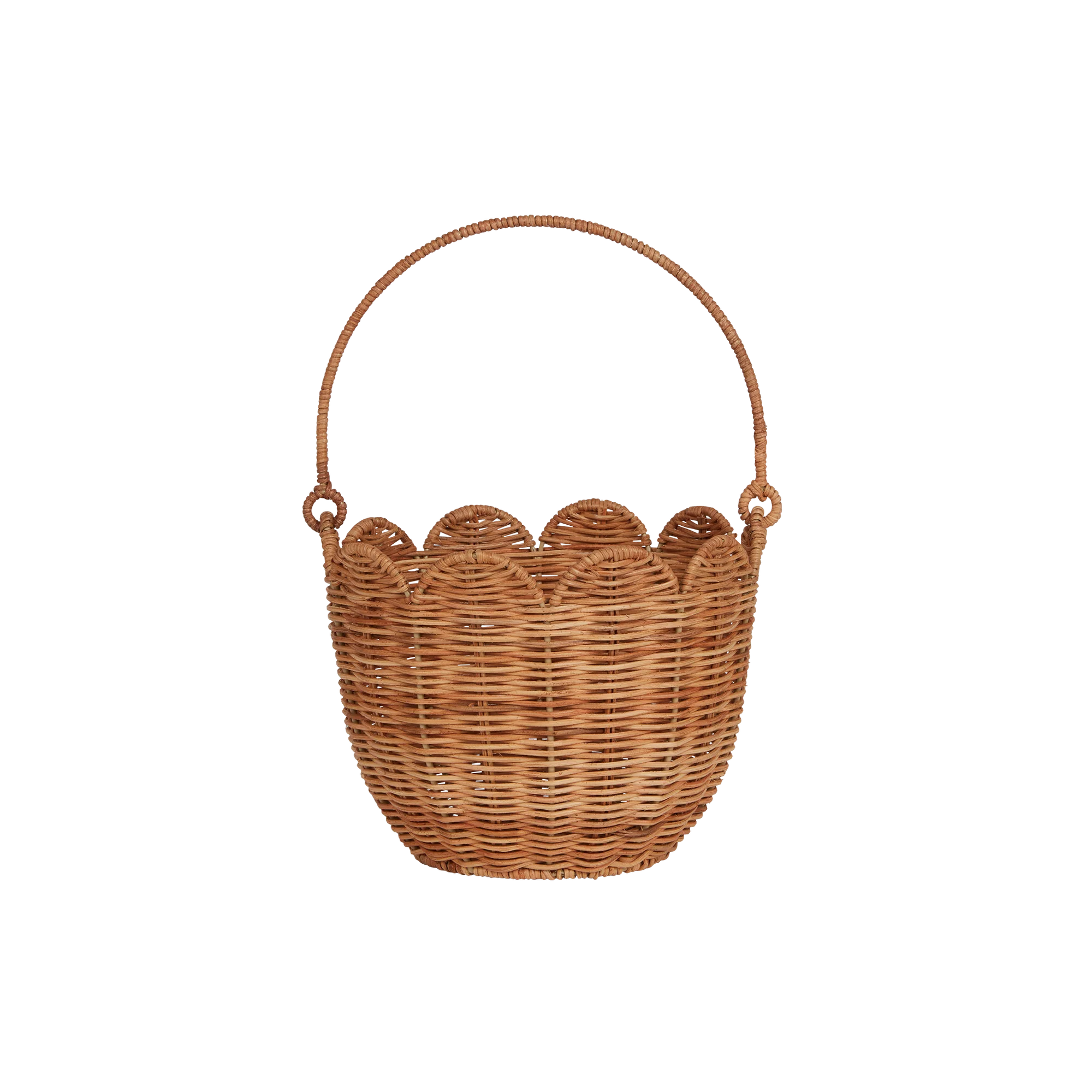 RATTAN TULIP CARRY BASKET Natural