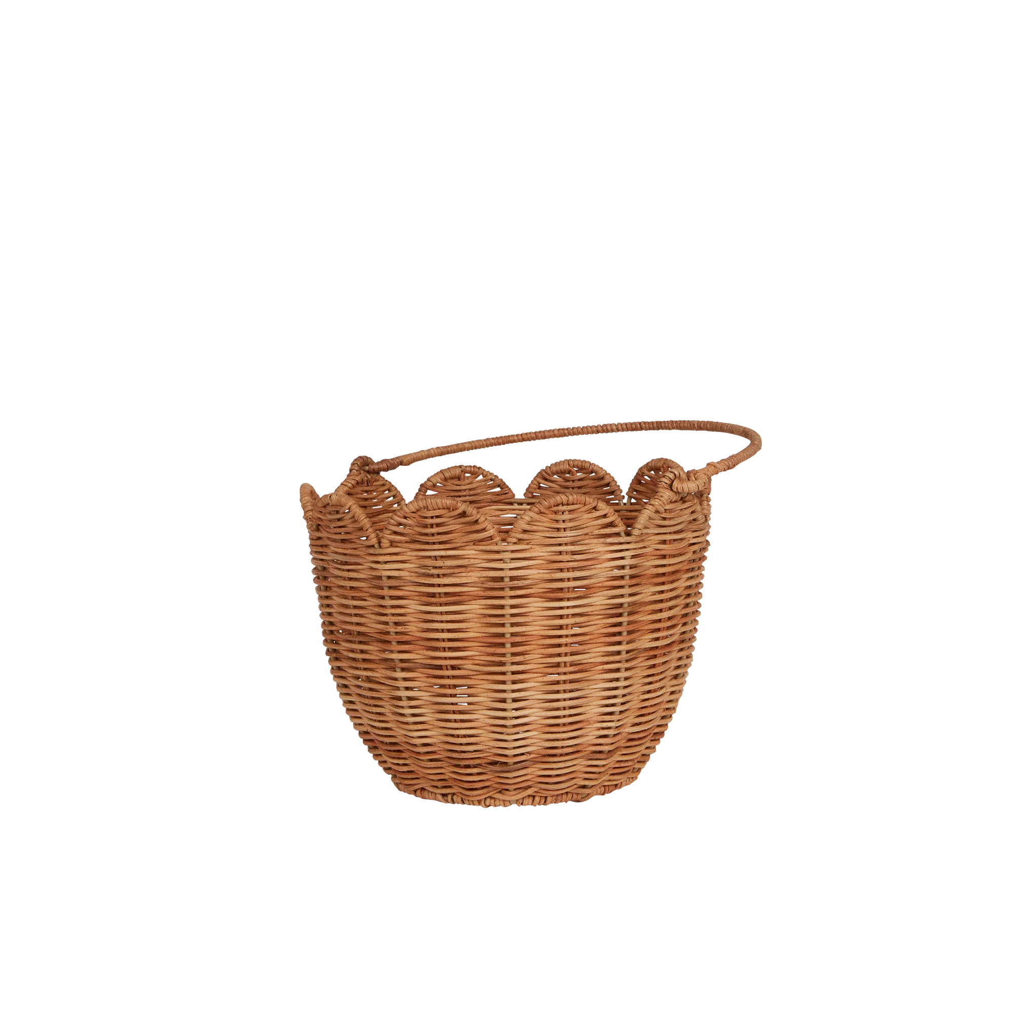 RATTAN TULIP CARRY BASKET Natural