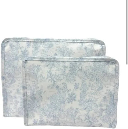 Roadie - Bunny Toile Blue Large