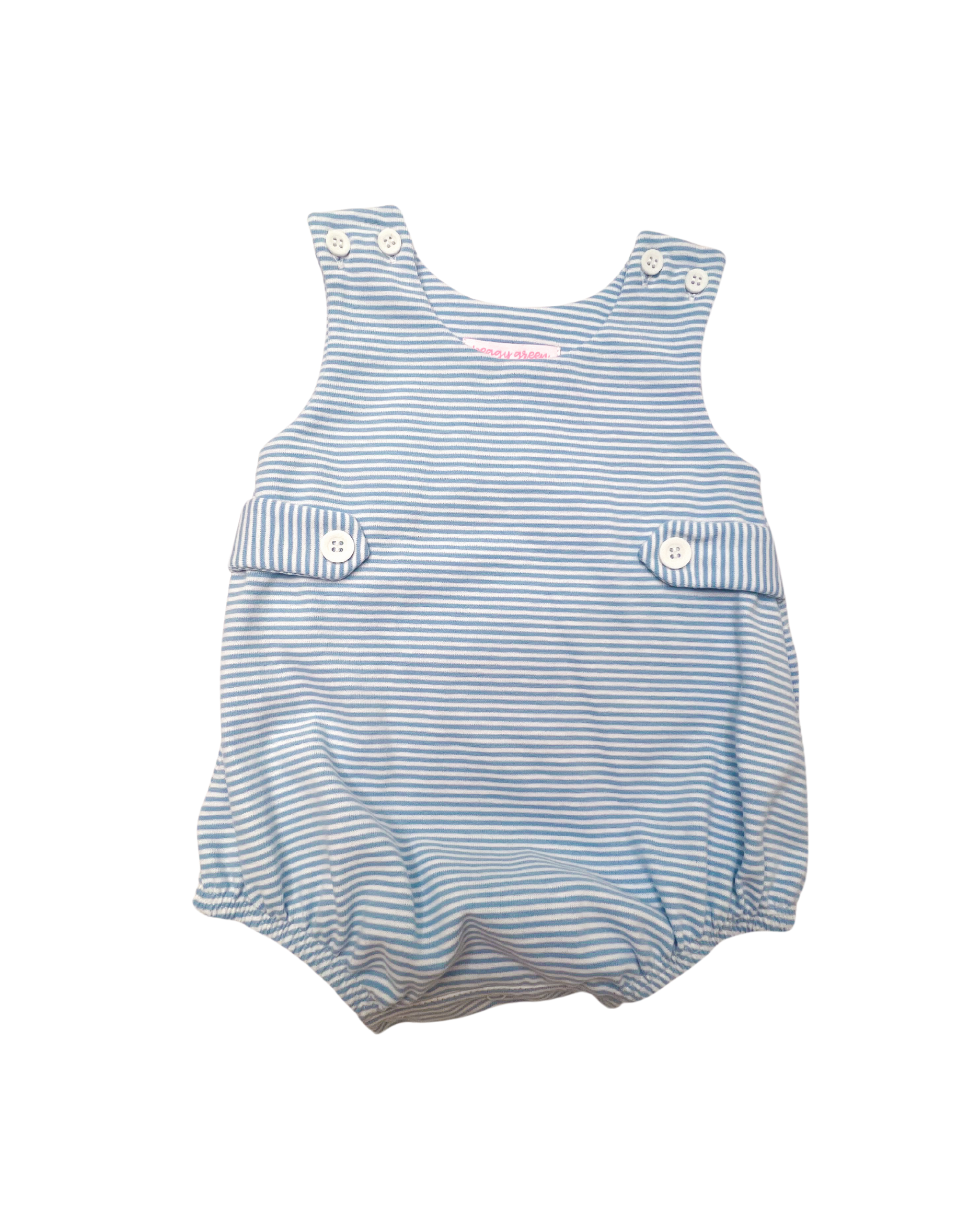 Theodore Knit Bubble -Blue Stripe