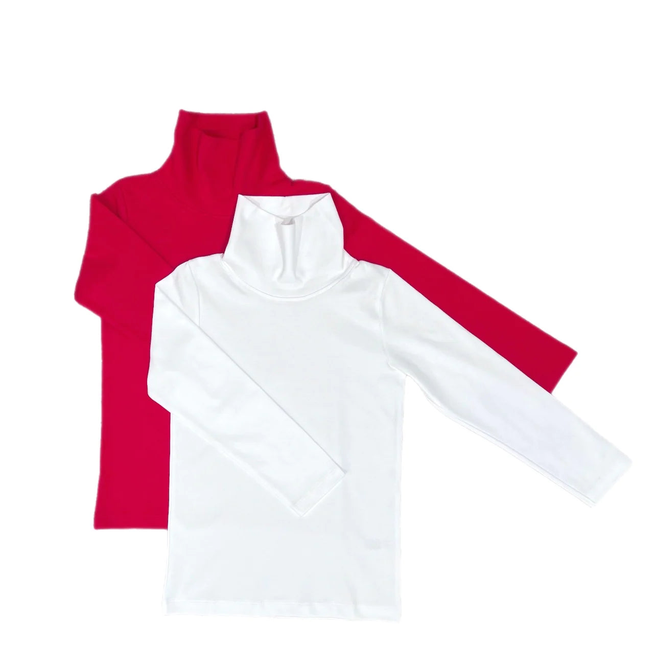 Pima Turtleneck White