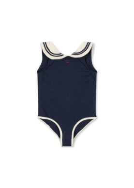 Sailor Swimsuit One-piece Navy with White