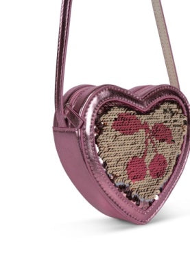 Tut Heart Sequin Bag