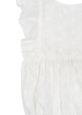 Lacey Eyelet Romper