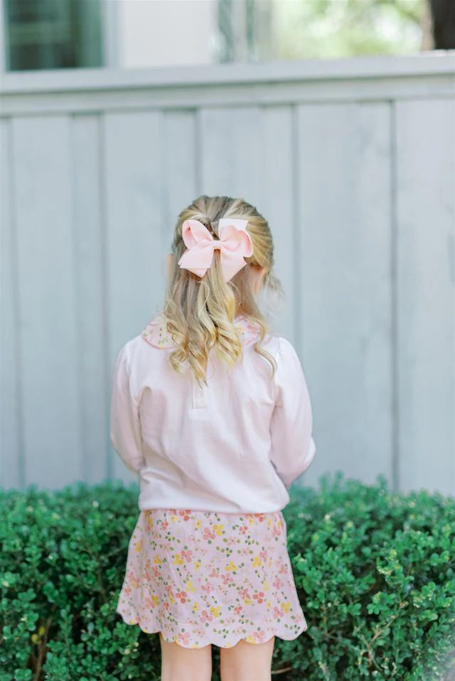 Betty Floral Long Sleeve Collar Shirt