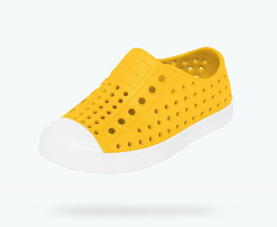 Native Jefferson Child in Crayon Yellow/ Shell White