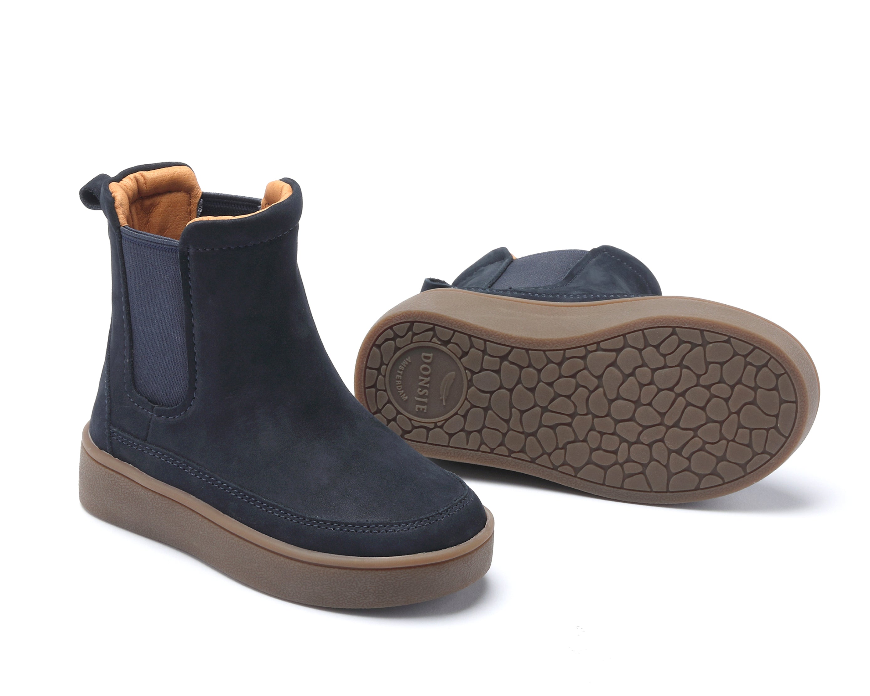 Ojeh Boots in Navy Nubuck