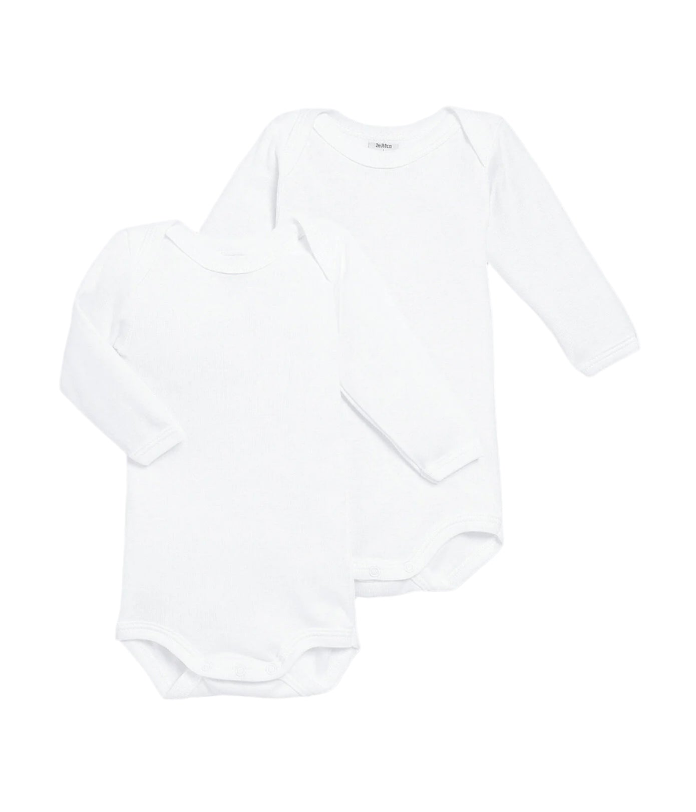 Long Sleeve White Bodysuit 2 Pack