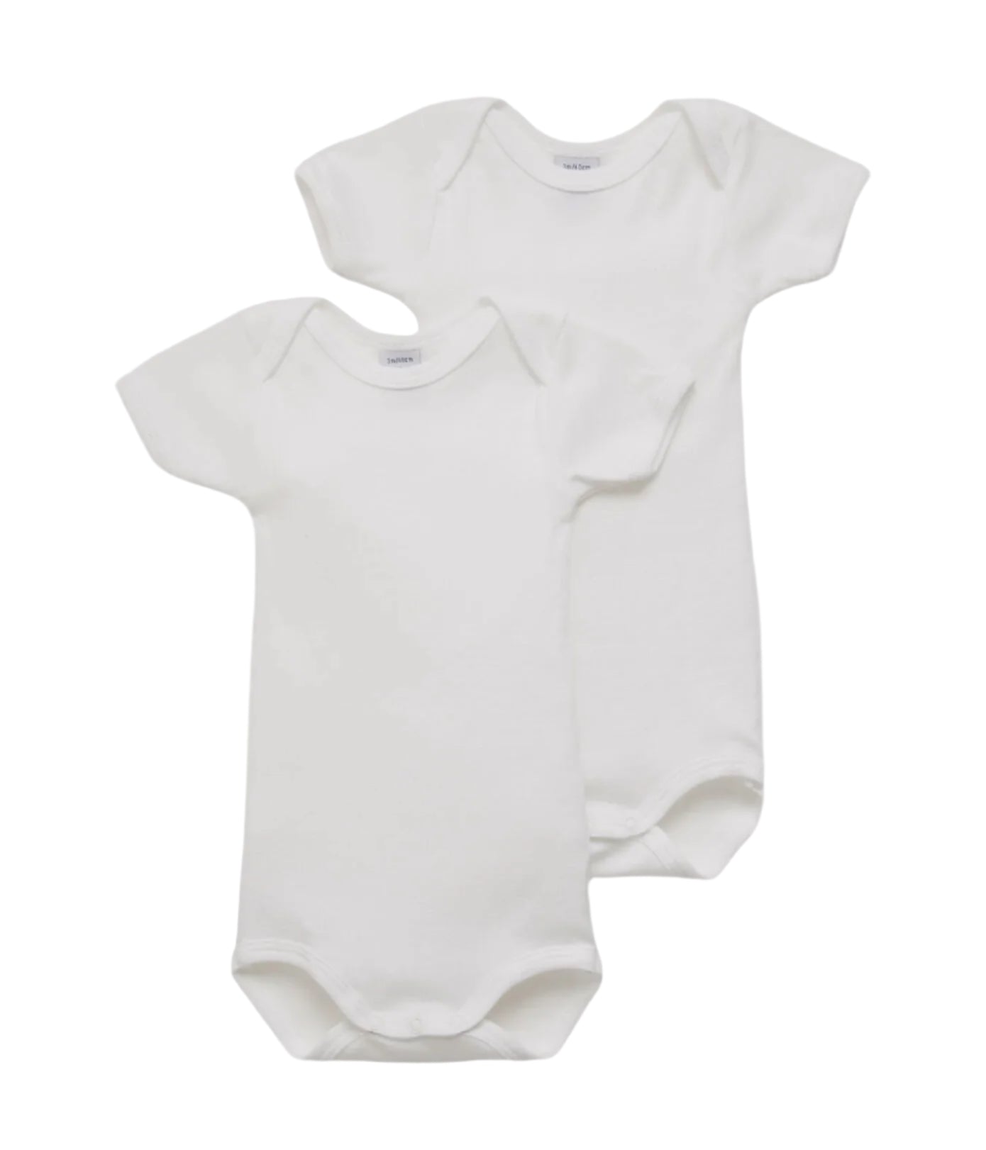 Short Sleeve White Bodysuit 2 Pack