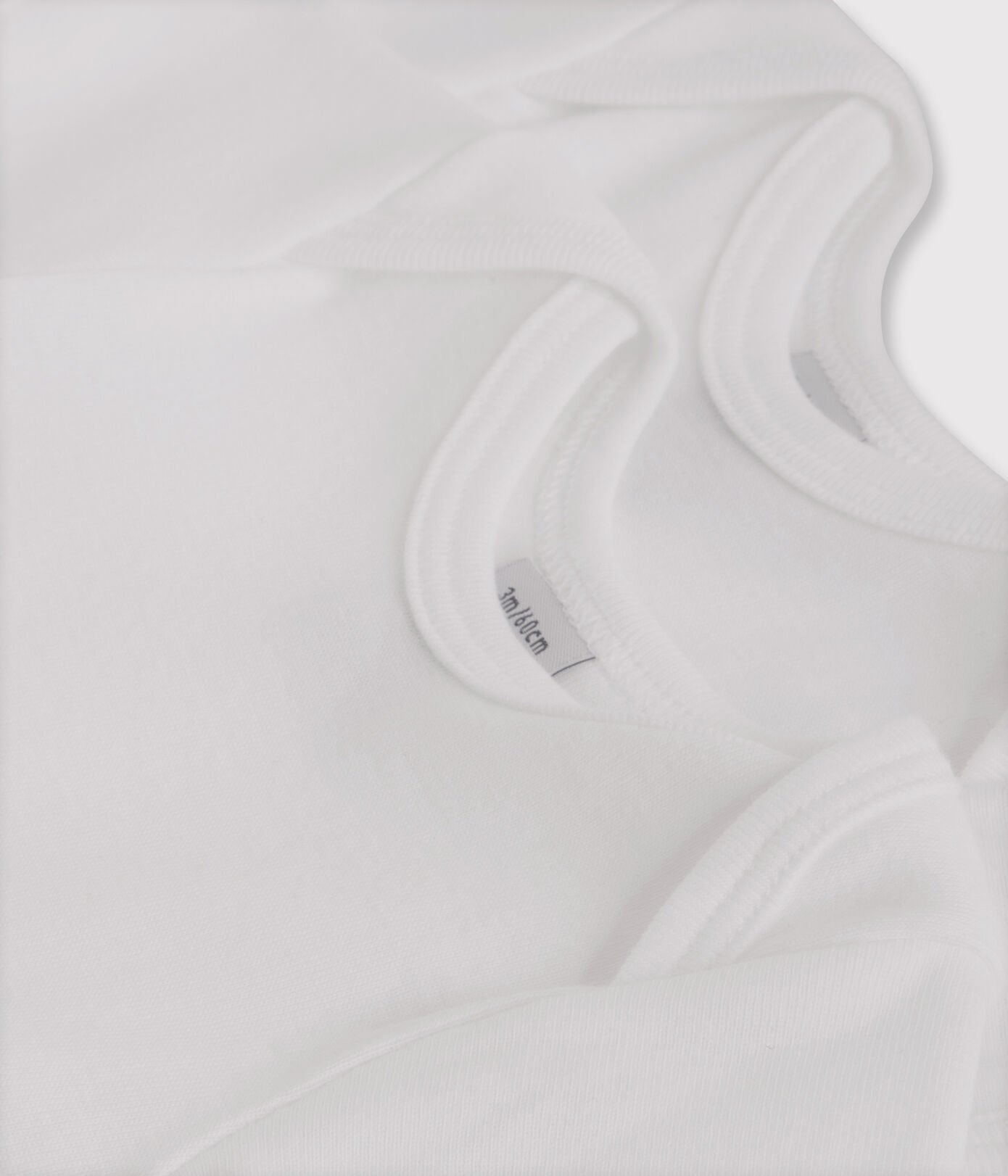 Short Sleeve White Bodysuit 2 Pack