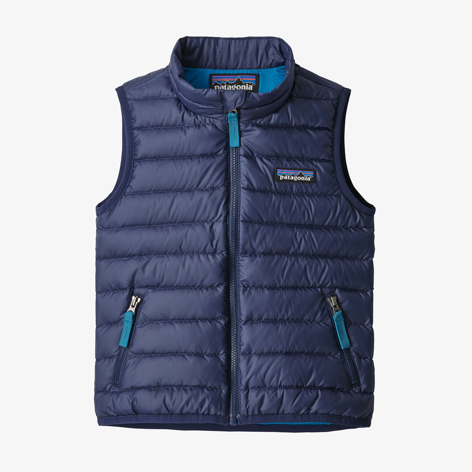 Baby Down Sweater Vest in Classic Navy