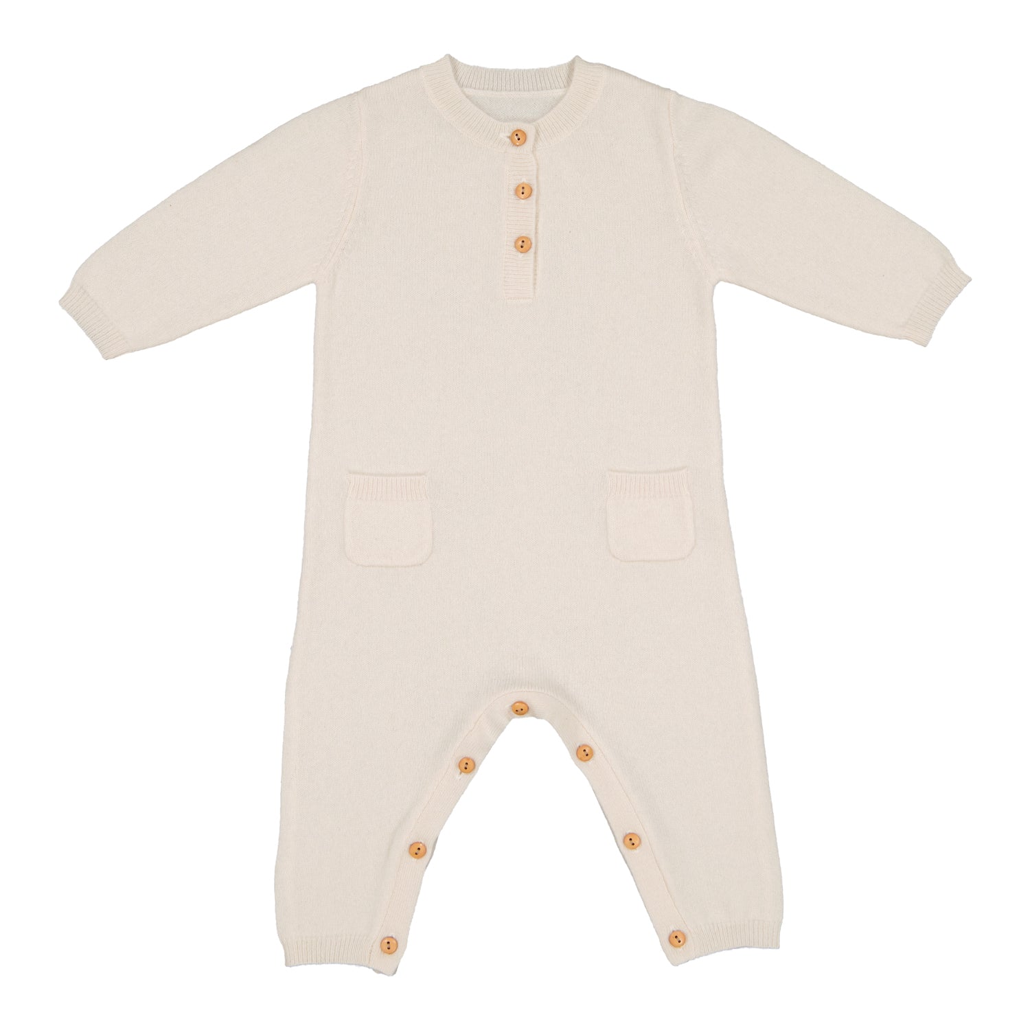 Cashmere Boris Overall in Cream