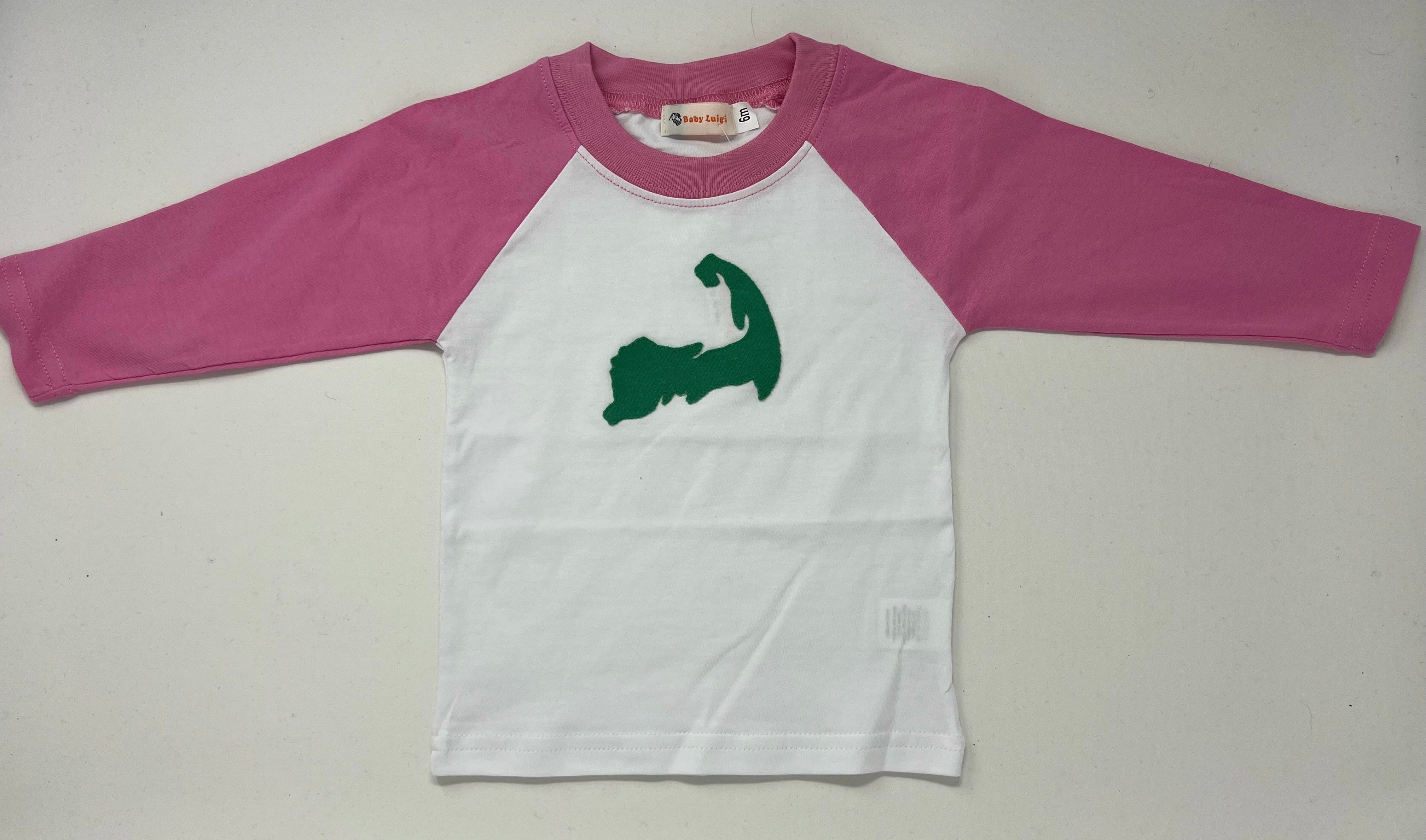 Cape Cod T-Shirt White/Pink/Mint