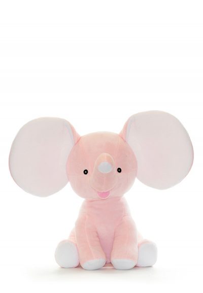 Monogrammed Pink Elephant