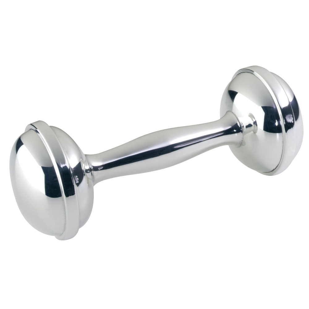 Sterling Dumbell Rattle