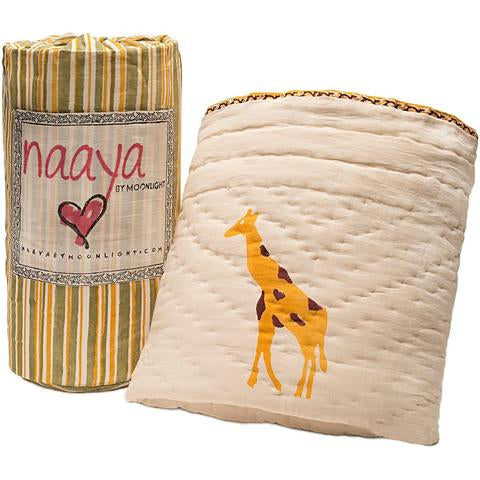 Naaya By Moonlight Giraffe Quilt