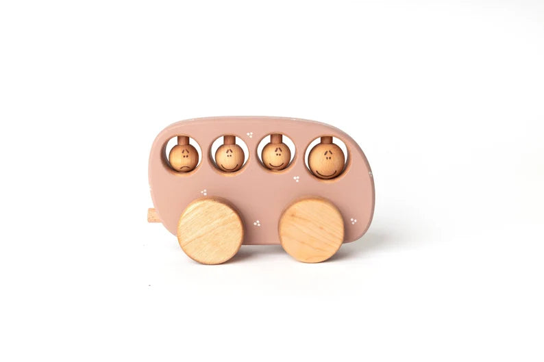 Wooden Bus Toy