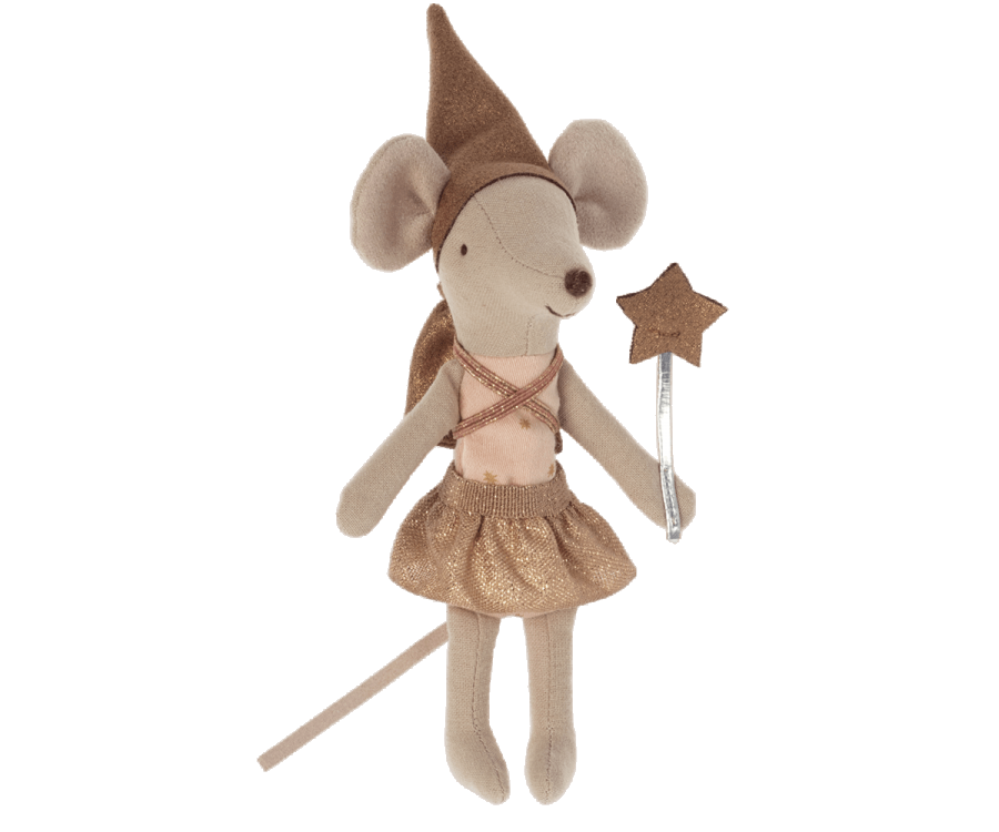 Maileg Tooth Fairy, Big Sister Mouse with Metal Box