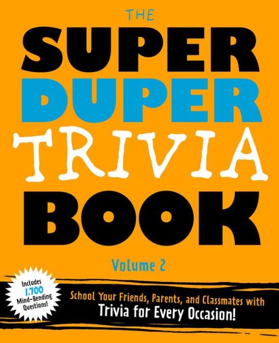 The Super Duper Trivia Book Volume 2