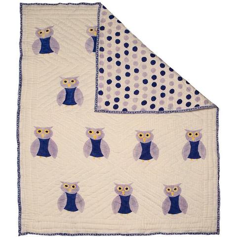 Naaya By Moonlight Owl Quilt