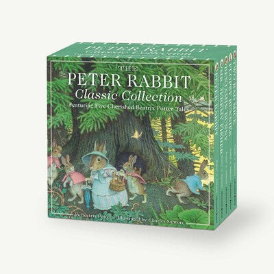 The Peter Rabbit Classic Collection (The Revised Edition) A Board Book Box Set Including Peter Rabbit, Jeremy Fisher, Benjamin Bunny, Two Bad Mice, and Flopsy Bunnies (Beatrix Potter Collection)